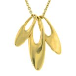 'Zaphyr' pendant necklace, by Regitze Overgaard for Georg Jensen