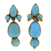 Turquoise drop earrings