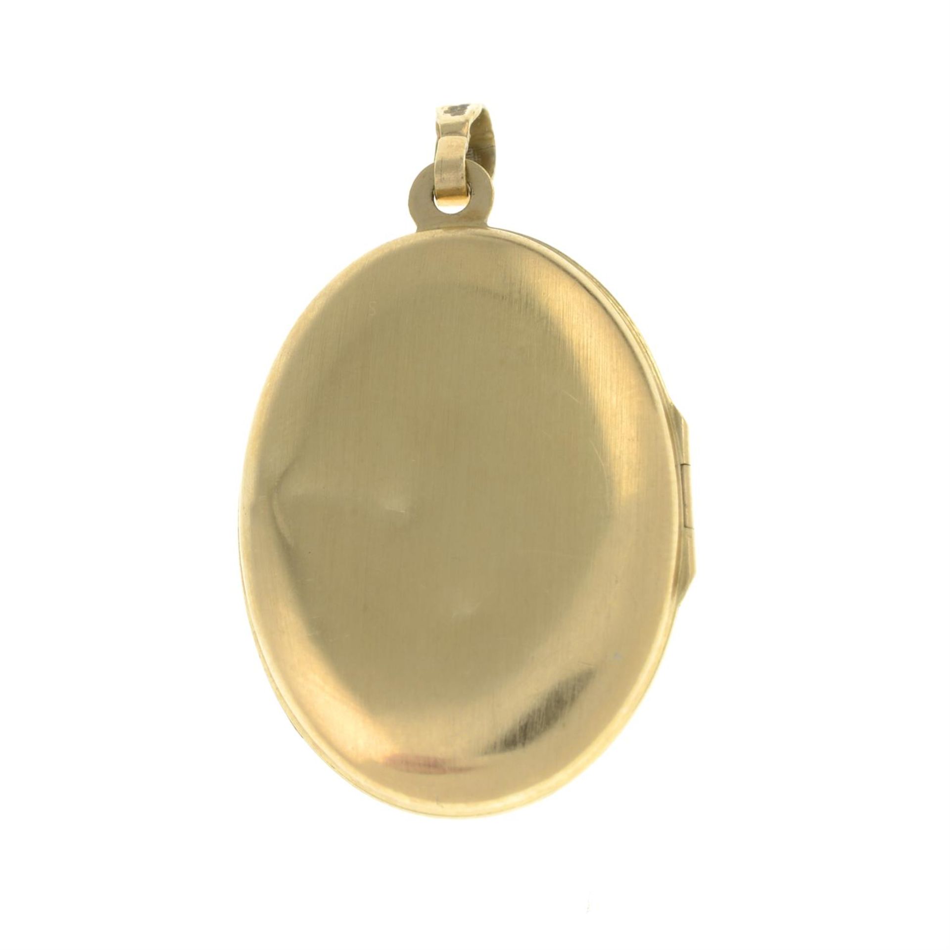 9ct gold double locket - Bild 2 aus 2