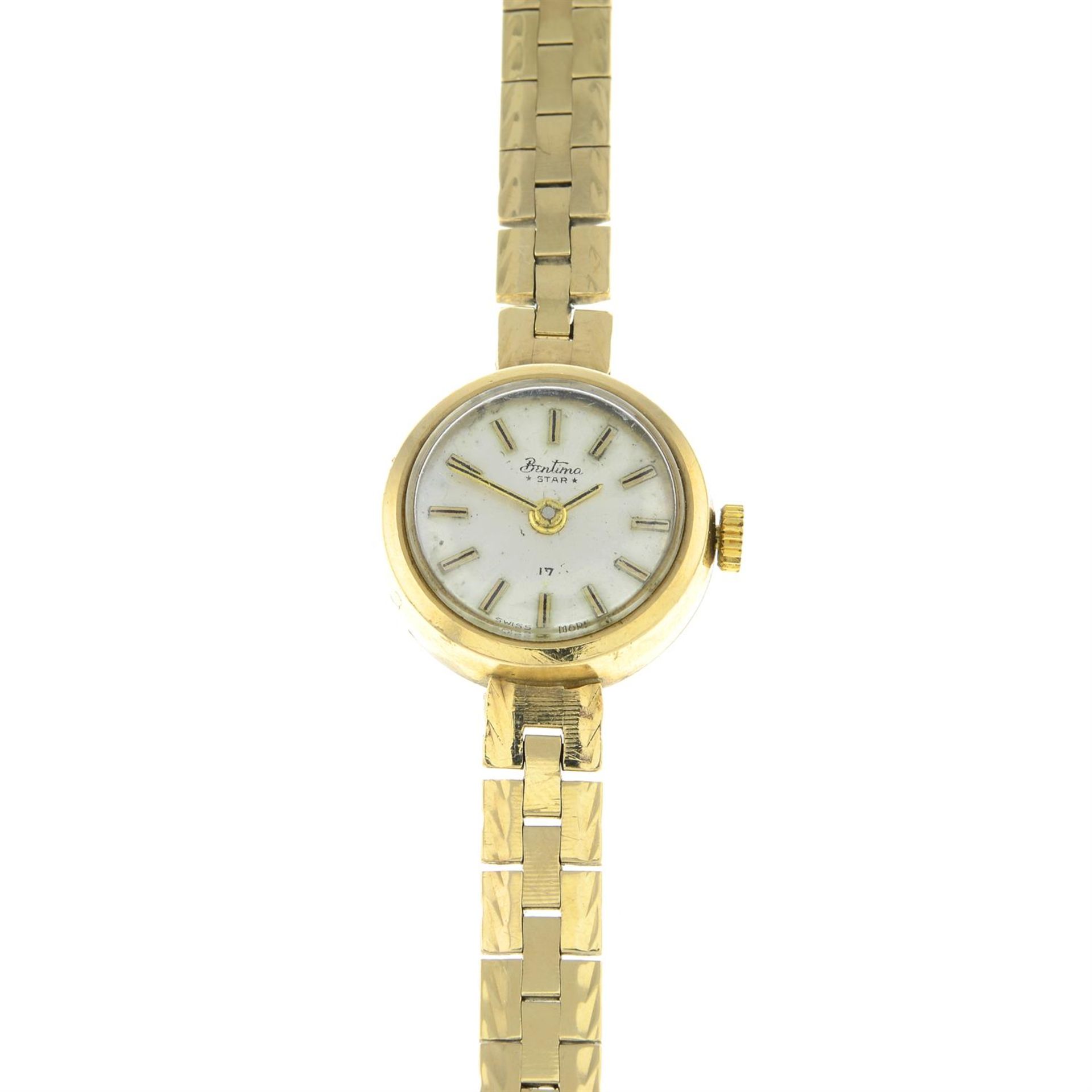 Lady's 9ct gold wrist watch.