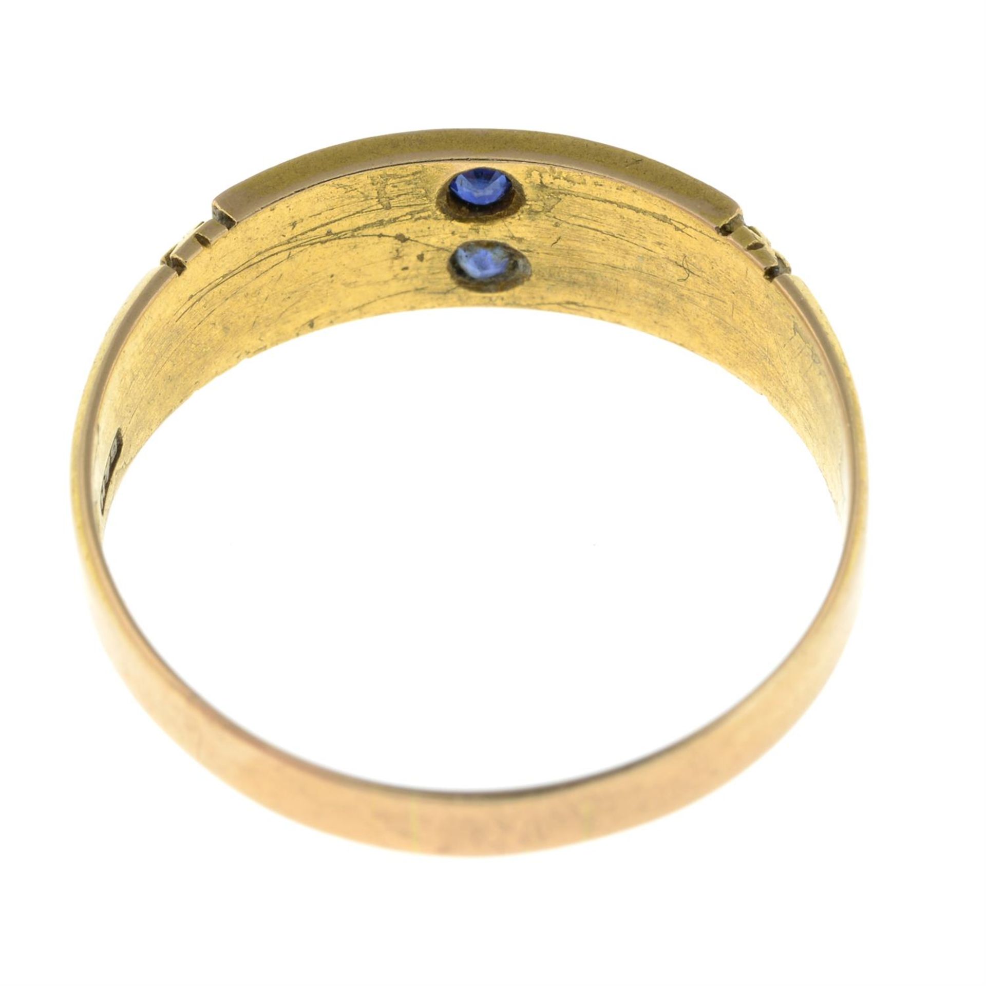 Edwardian 15ct gold ring - Bild 2 aus 2