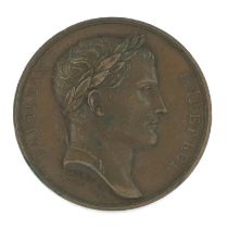 France, Napoleon, Victories of Marengo and Friedland, bronze medal.