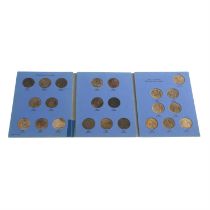 Victoria, a collection of Pennies 1881-1901.