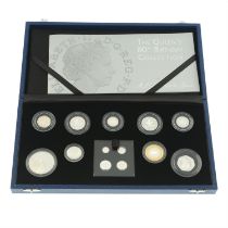 Elizabeth II, 80th Birthday 2006, silver proof set.