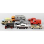 A mixed selection of assorted diecast model vehicles.