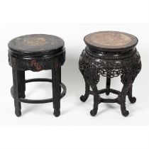 Two early 20th century stools