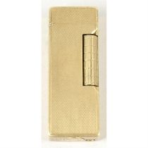 A 9ct gold Dunhill lighter