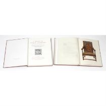 Three bound volumes, 'The Age of Satinwood', 'The Age of Mahogany', and 'The Age of Oak',