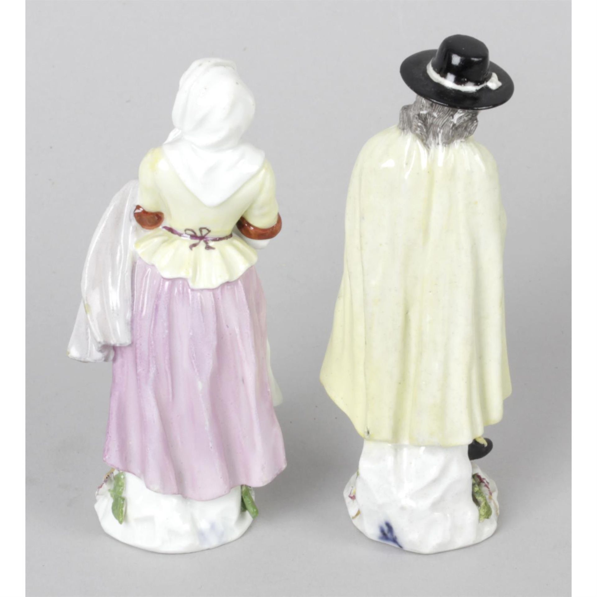 A pair of 19th century figurines - Image 2 of 2