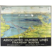 1930s Associated Humber Lines poster