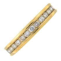 Diamond full eternity ring