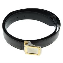 Cartier - leather belt.