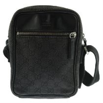 Gucci - GG monogram crossbody bag.