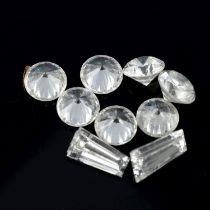 Assorted vari-shape diamonds, 1.27ct