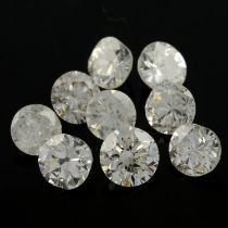 Assorted vari-cut diamonds, 2.34ct