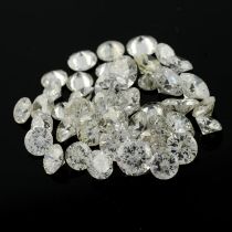 Assorted brilliant-cut diamonds, 6.28ct