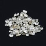 Assorted vari-cut diamonds, 4.69ct
