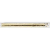 Gold plated fountain pen