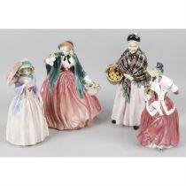 Assorted Royal Doulton figures
