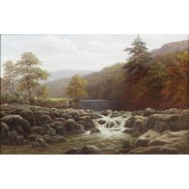 William Mellor 'Conwy Waters' pair of oils