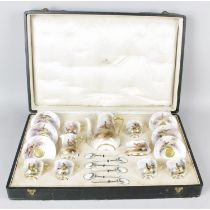 Royal Worcester Stinton coffee set