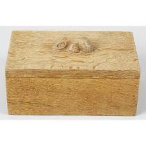Robert Mouseman Thompson wooden box