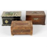 Assorted Victorian and later boxes
