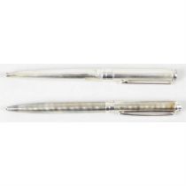 A sterling silver Icon Pen pen and pencil