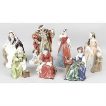 Royal Doulton Henry VIII and six wives.