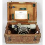 Stanley Tacheometrical telescope, magic lantern slides and an instrument