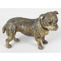 Bergman type bronze dog
