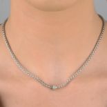 18ct gold diamond 'Eka Flex'it' necklace, by Fope