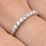Platinum diamond 'Tiffany Forever' ring
