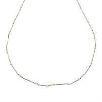 Mid 20th century seed pearl necklace