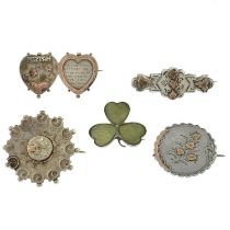 Late Victorian & early 20th century brooches