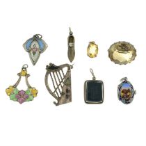 Late Victorian to early 20th century jewellery