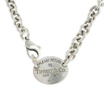 Silver 'Return to Tiffany' necklace, Tiffany & Co.