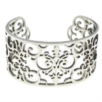Silver bangle, by Tiffany & Co.
