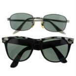 Ray-Ban - two pairs of sunglasses.