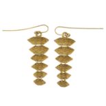 Yves Saint Laurent - drop earrings.
