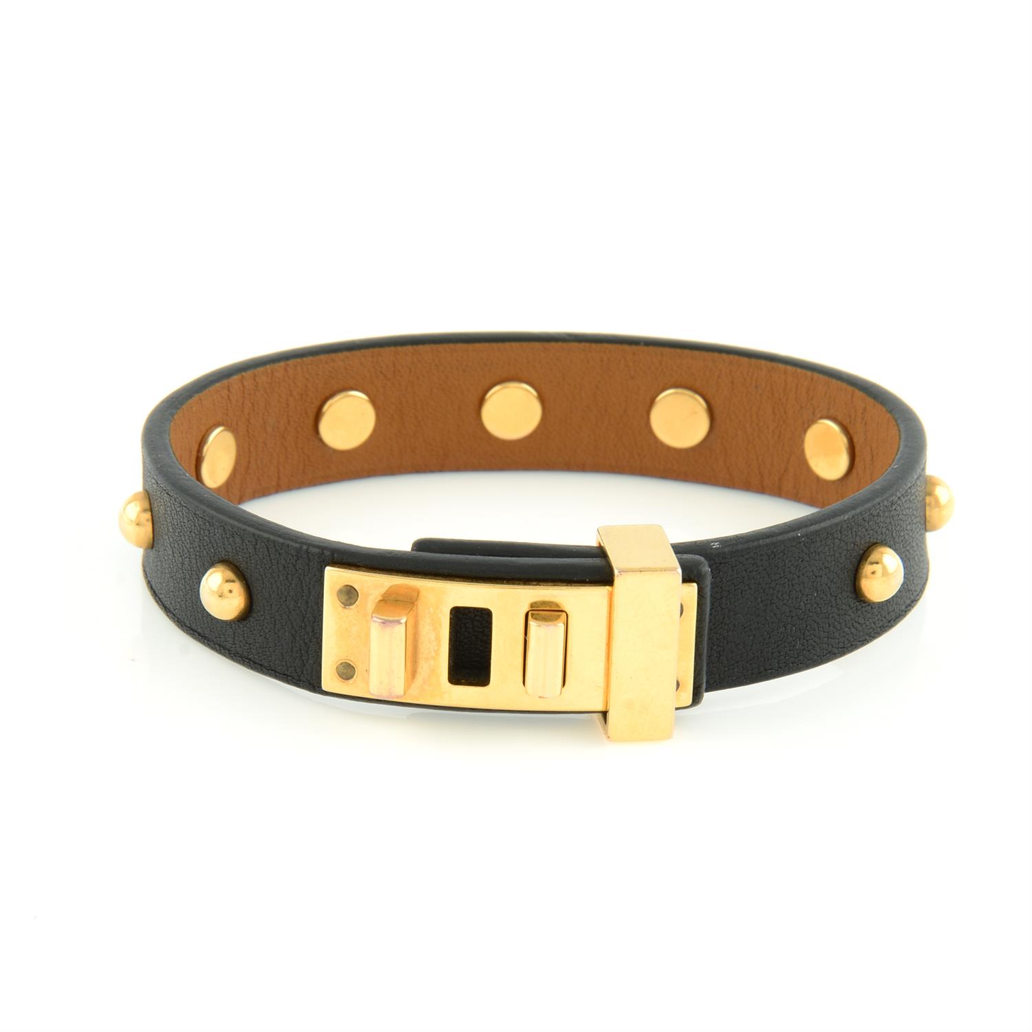 Hermès - Mini Dog Clous bracelet. - Image 2 of 3