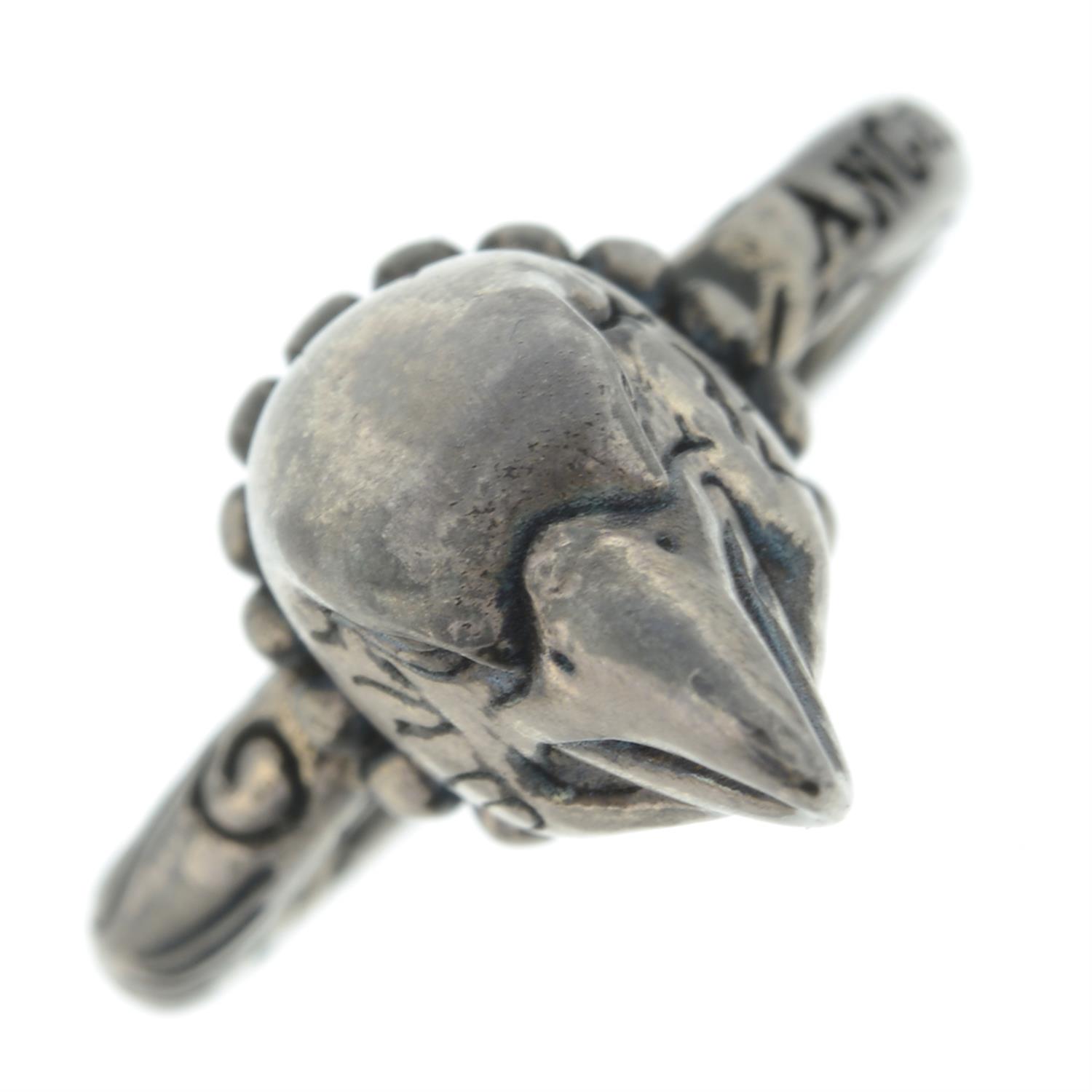 Gucci - Anger Forest Eagle Head ring. - Image 4 of 4