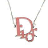Dior - Logo necklace.