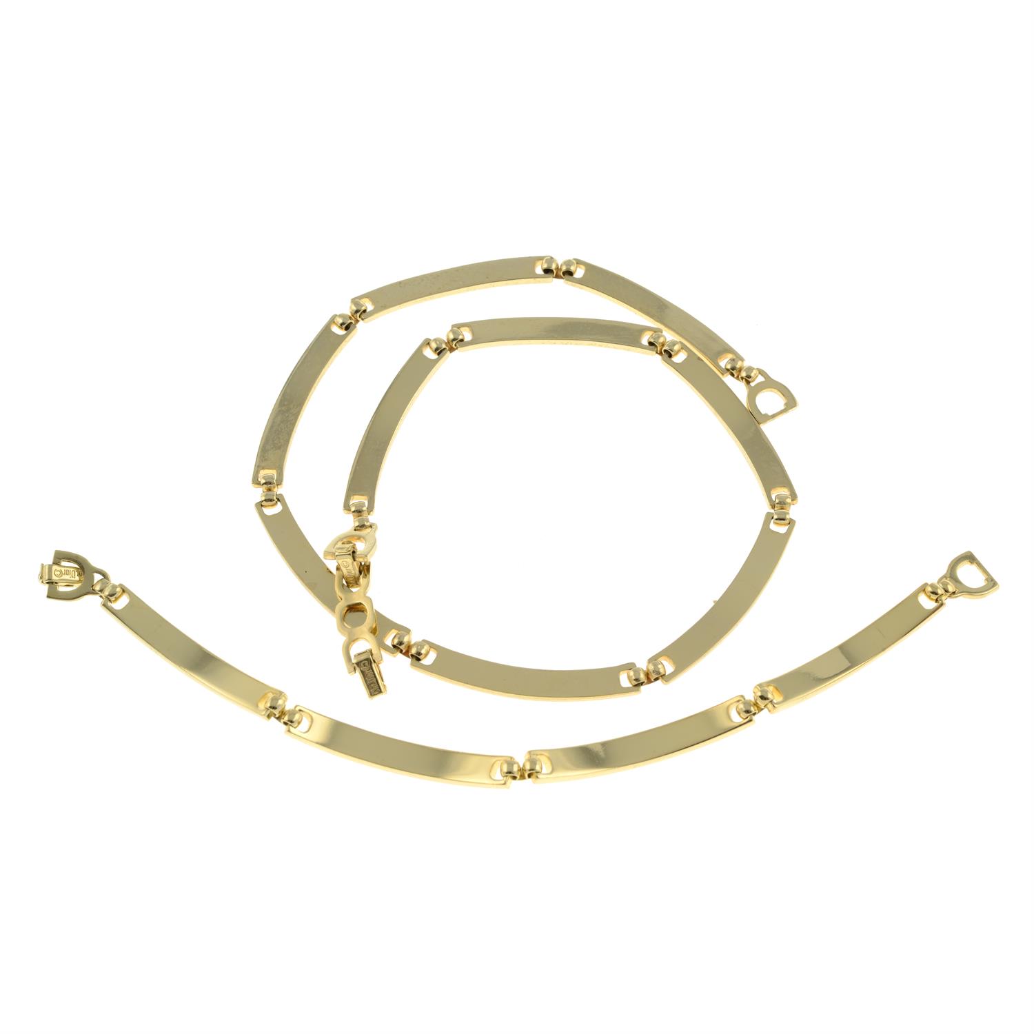 Christian Dior - necklace and bracelet set. - Image 2 of 2