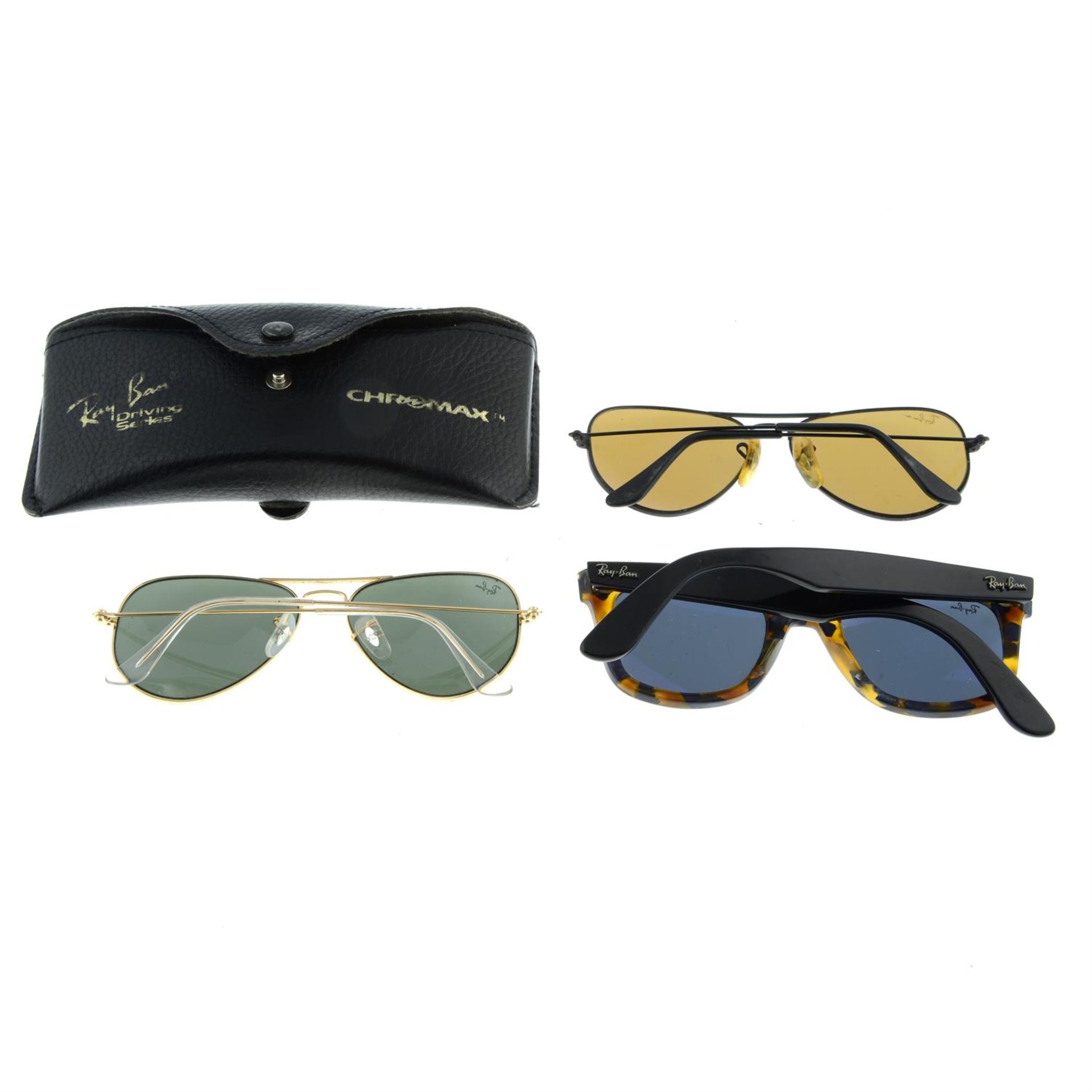 Ray-Ban - three pairs of sunglasses. - Image 2 of 2