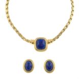 Christian Dior - necklace and stud earring set.