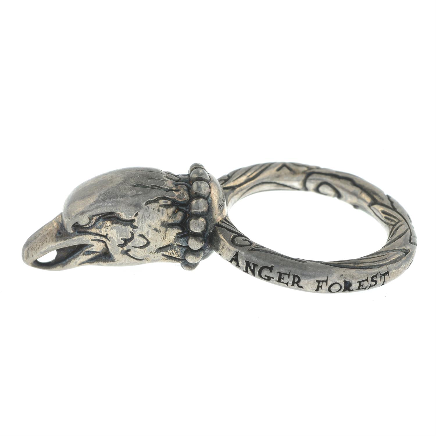 Gucci - Anger Forest Eagle Head ring.