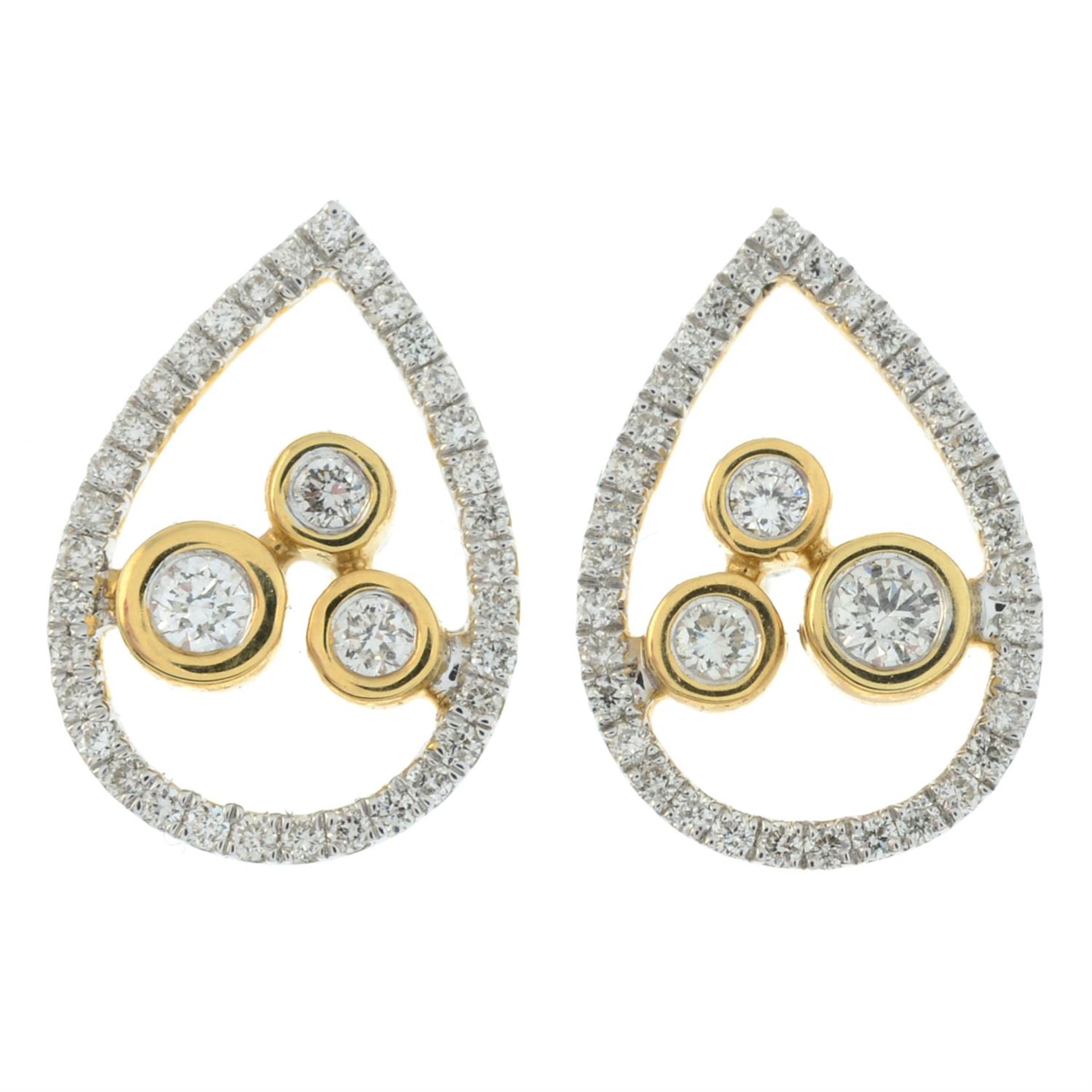 Diamond earrings