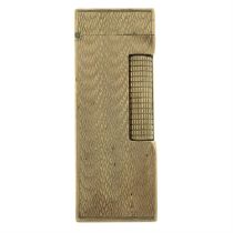 9ct gold lighter by Dunhill