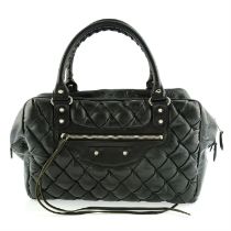 Balenciaga - Motocross Classic Matelasse handbag.